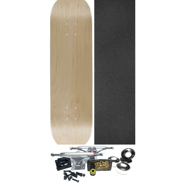 Cheap Blank Skateboards (PG) Assorted Stain Skateboard Deck - 8" x 32" - Complete Skateboard Bundle
